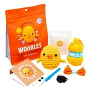 Crochet Animal Kit for Beginners - Complete Set with Yarn and Tools for Handmade, KIKI TH CHICK